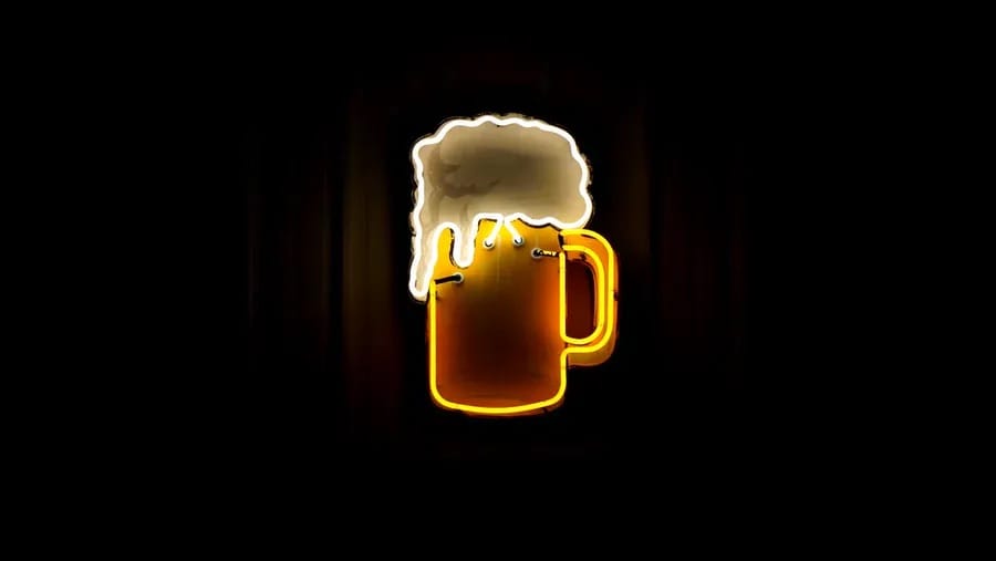Buck-a-beers with sticker-cash